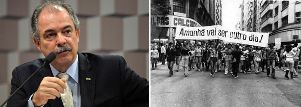 Mercadante: comemorar o golpe é de uma agressão e violência inomináveis Mercadante: comemorar o golpe é de uma agressão e violência inomináveis