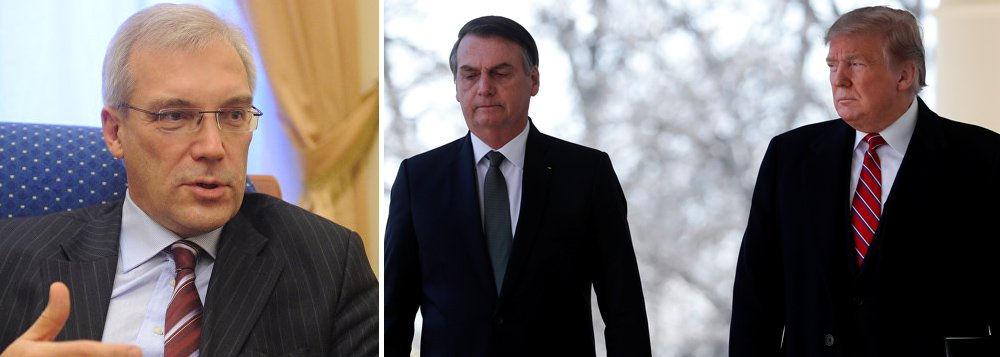 Rússia condena proposta de Trump de aliança do Brasil com Otan Rússia condena proposta de Trump de aliança do Brasil com Otan