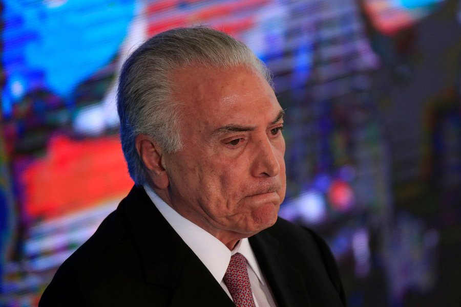 Temer está preso por crimes que cometeu durante toda vida, diz coordenador da Lava Jato (Foto: UESLEI MARCELINO) Temer está preso por crimes que cometeu durante toda vida, diz coordenador da Lava Jato