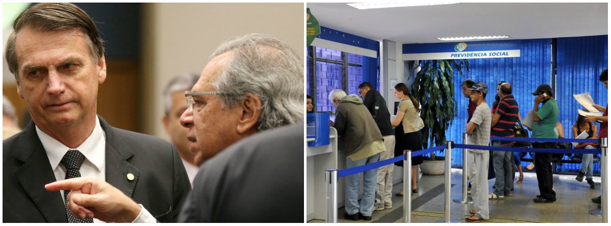 Como financiar a previdência quando o trabalho desaparece e a riqueza cresce? (Foto: Esq.: Sergio Moraes - Reuters / Dir.: Antonio Cruz - ABR) Como financiar a previdência quando o trabalho desaparece e a riqueza cresce?