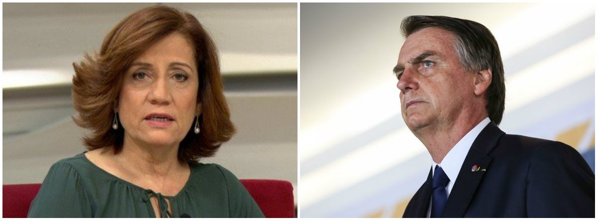 Bolsonaro se afoga num copo d'água, diz Miriam Leitão (Foto: Dir.: Marcos Corrêa - PR) Bolsonaro se afoga num copo d'água, diz Miriam Leitão