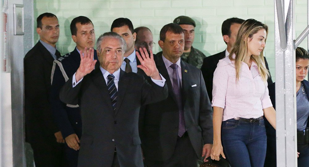 MP decide recorrer da decisão que soltou Temer (Foto: Antonio Cruz / Agencia Brasil) MP decide recorrer da decisão que soltou Temer