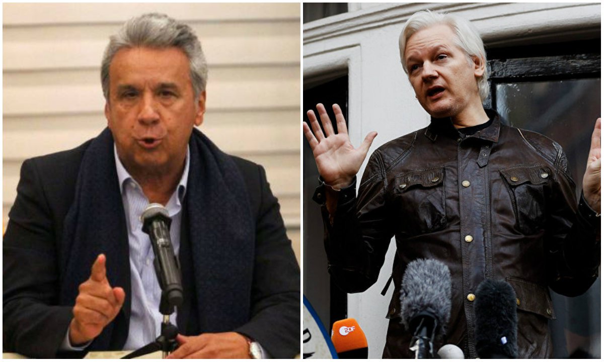 Bomba: Wikileaks revela que Lenin Moreno “vendeu” Julian Assange aos EUA em troca de redução na dívida do Equador Bomba: Wikileaks revela que Lenin Moreno “vendeu” Julian Assange aos EUA em troca de redução na dívida do Equador