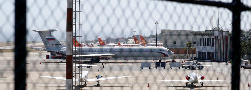 Chegada de militares russos na Venezuela faz parte de acordo de cooperação Chegada de militares russos na Venezuela faz parte de acordo de cooperação