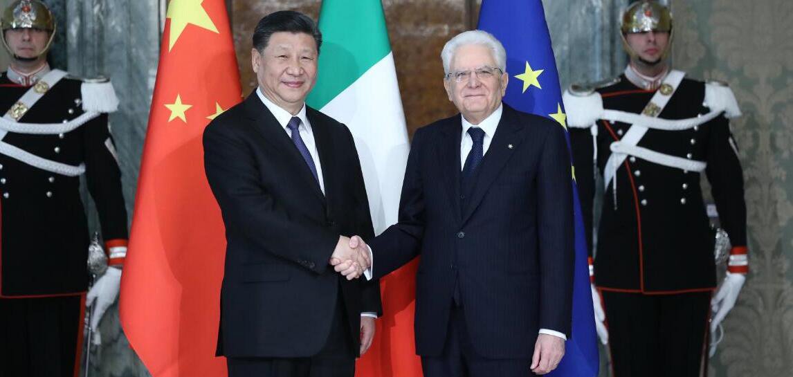 Itália e China assinam acordos sobre Novas Rotas da Seda Itália e China assinam acordos sobre Novas Rotas da Seda