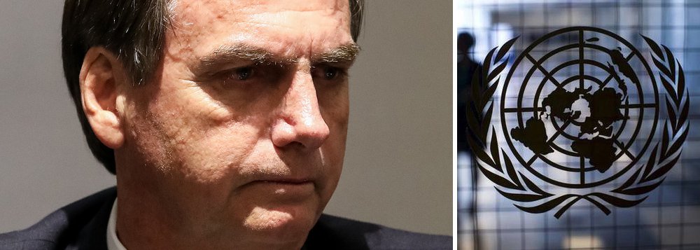 Bolsonaro viola tradição diplomática e vota contra palestinos na ONU Bolsonaro viola tradição diplomática e vota contra palestinos na ONU