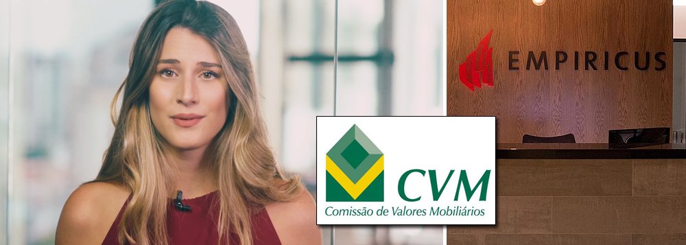Responsável pela fraude Bettina, Empiricus pode ser punida pela CVM Responsável pela fraude Bettina, Empiricus pode ser punida pela CVM