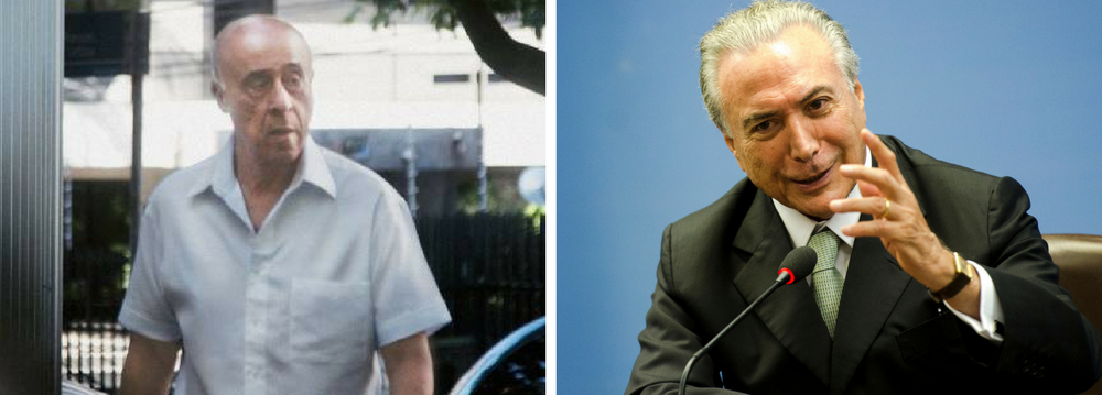 MPF diz que Temer e Coronel Lima atuam há décadas para desviar recursos públicos MPF diz que Temer e Coronel Lima atuam há décadas para desviar recursos públicos