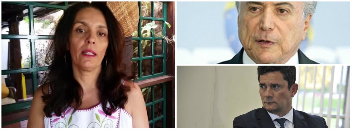 Cynara Menezes após prisão de Temer: por que Moro aceitou ser condecorado por um bandido? (Foto: Dir.: embaixo (Valter Campanato - ABR)) Cynara Menezes após prisão de Temer: por que Moro aceitou ser condecorado por um bandido?