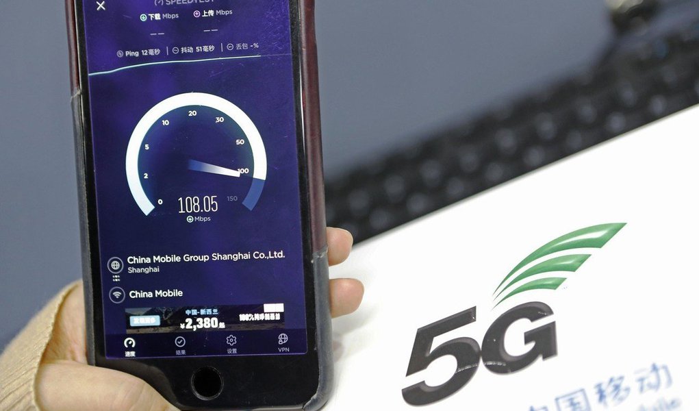 Tecnologia 5G (Foto: REUTERS/Aly Song) Tecnologia 5G