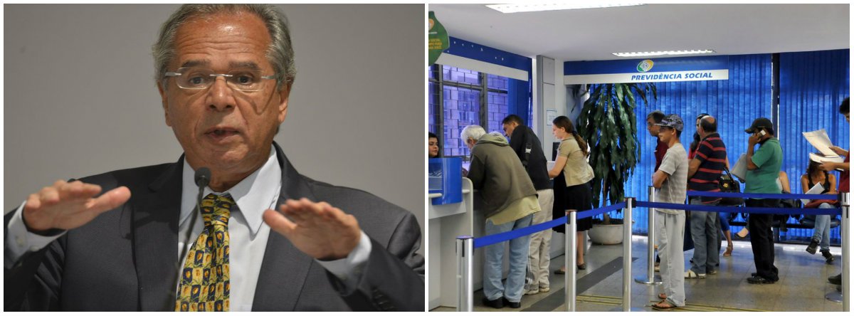 Defendida por Guedes, capitalização impulsionou desigualdades no mundo, diz OIT (Foto: Esq.: Valter Campanato - ABR / Dir.: Antonio Cruz - ABR) Defendida por Guedes, capitalização impulsionou desigualdades no mundo, diz OIT
