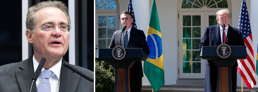 Renan Calheiros: precisamos defender a soberania do Brasil Renan Calheiros: precisamos defender a soberania do Brasil