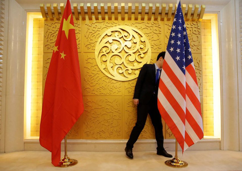 EUA e China planejam novas negociações comerciais até o fim de abril (Foto: Reuters / Jason Lee) EUA e China planejam novas negociações comerciais até o fim de abril