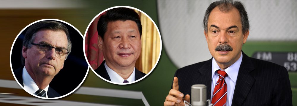 Mercadante: agressão de Bolsonaro à China terá consequências Mercadante: agressão de Bolsonaro à China terá consequências