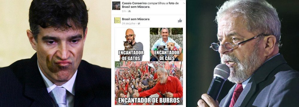 Promotor Conserino é condenado a indenizar Lula por danos morais Promotor Conserino é condenado a indenizar Lula por danos morais