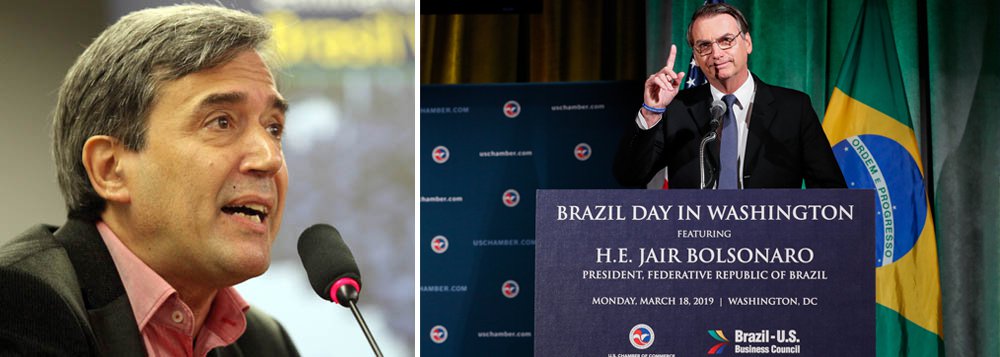 Villa: viagem de Bolsonaro aos EUA é desastrosa Villa: viagem de Bolsonaro aos EUA é desastrosa