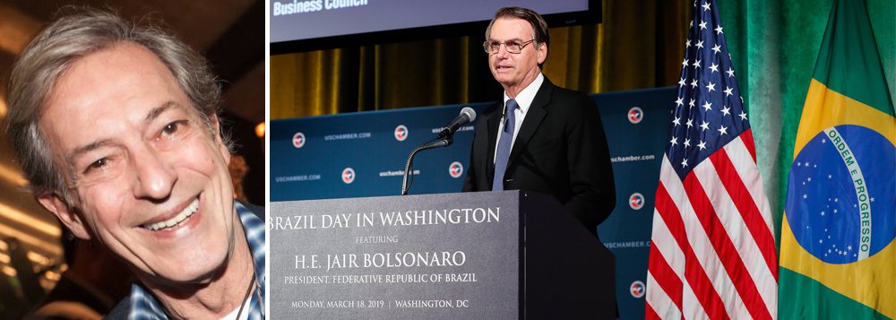 Zé Simão: Encontro de Bolsonaro com Trump é coisa de 'trumpalhões' Zé Simão: Encontro de Bolsonaro com Trump é coisa de 'trumpalhões'