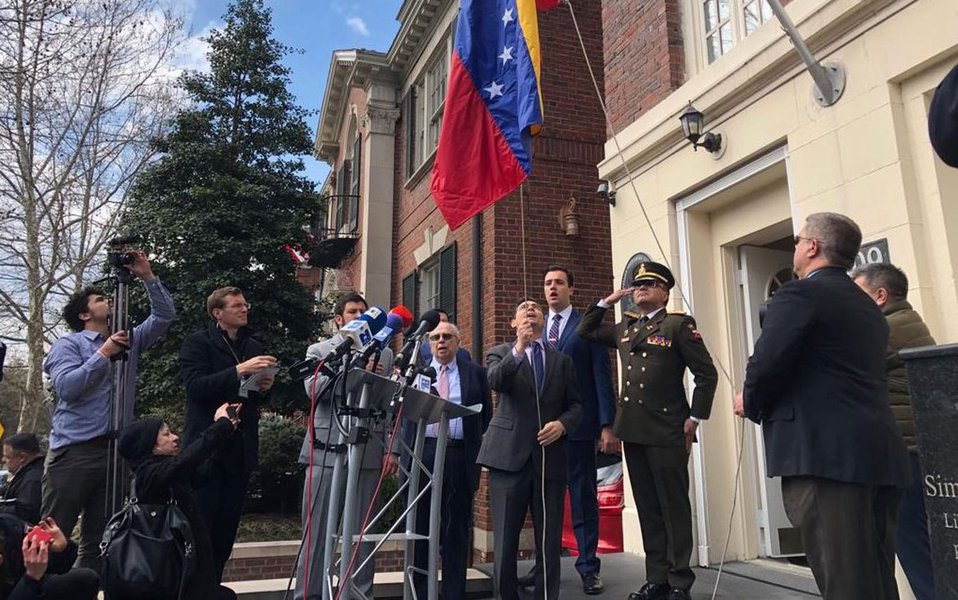'Embaixador' de Guaidó ocupa propriedades da Venezuela nos EUA 'Embaixador' de Guaidó ocupa propriedades da Venezuela nos EUA