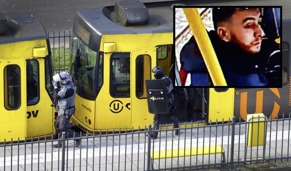 Polícia prende suspeito de ataque a bonde na Holanda Polícia prende suspeito de ataque a bonde na Holanda