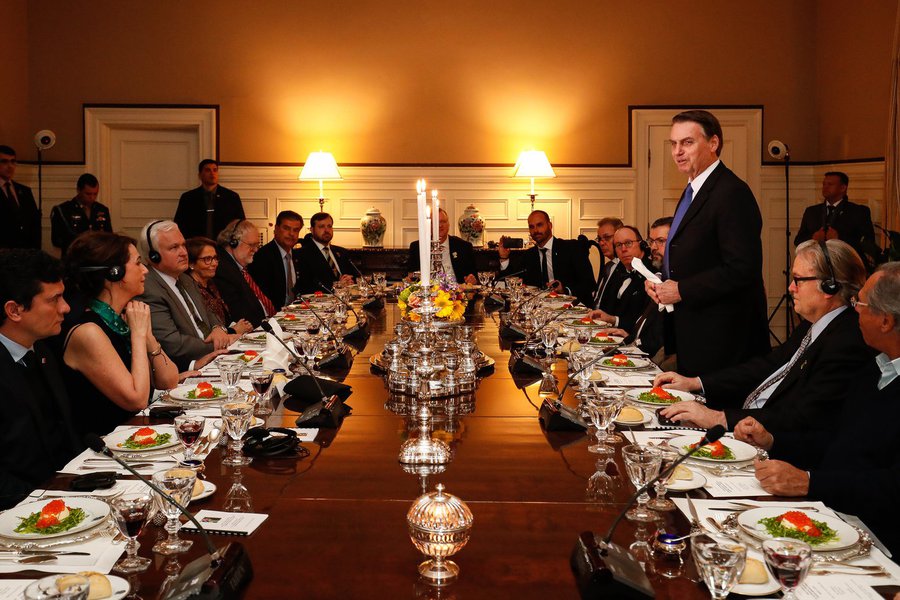 Bolsonaro libera visto para americanos e não pede reciprocidade (Foto: Alan Santos/PR) Bolsonaro libera visto para americanos e não pede reciprocidade