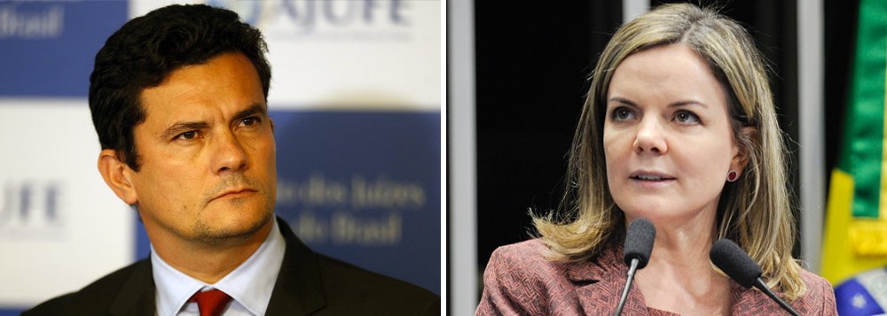 Gleisi: visita inédita do governo à CIA deve ter sido ideia do Moro Gleisi: visita inédita do governo à CIA deve ter sido ideia do Moro
