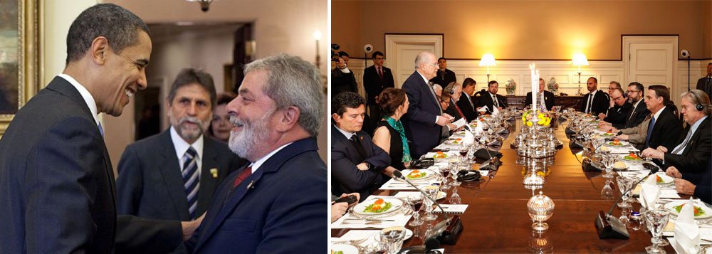 Lula falava de igual para igual com os grandes líderes mundiais. Quanta diferença! Lula falava de igual para igual com os grandes líderes mundiais. Quanta diferença!
