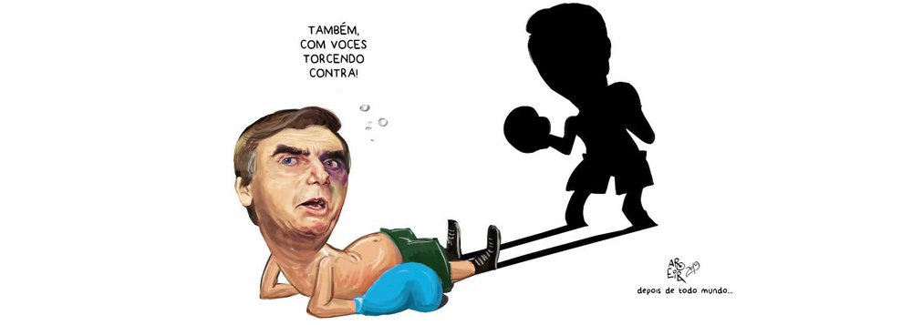 Aroeira: Bolsonaro é nocauteado pela própria sombra e culpa oposição Aroeira: Bolsonaro é nocauteado pela própria sombra e culpa oposição
