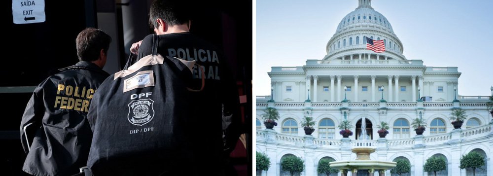 Em mais um sinal de alinhamento, cúpula da PF vai aos EUA Em mais um sinal de alinhamento, cúpula da PF vai aos EUA