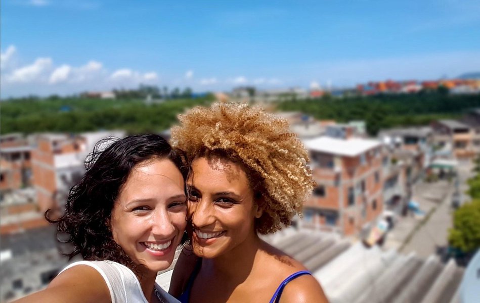 Marielle homenageada pelo mundo e seus assassinos no lixo da história, diz viúva (Foto: Arquivo pessoal) Marielle homenageada pelo mundo e seus assassinos no lixo da história, diz viúva