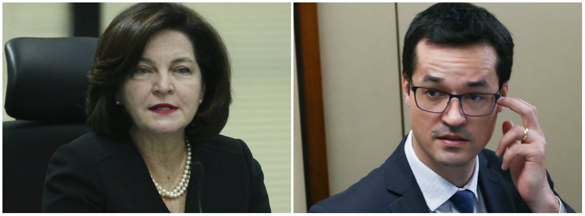 Dodge não endossa tese de procuradores: 'Não vejo risco de anulação de decisões da Lava Jato' (Foto: Esq.: José Cruz - ABR / Dir.: Fábio Pozzebom - ABR) Dodge não endossa tese de procuradores: 'Não vejo risco de anulação de decisões da Lava Jato'