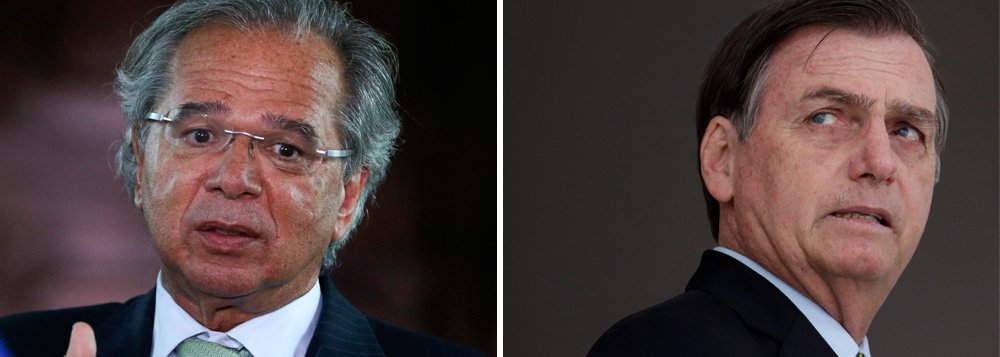 Governo Bolsonaro em crise: Paulo Guedes já ameaça pedir demissão (Foto: ABr | Reuters) Governo Bolsonaro em crise: Paulo Guedes já ameaça pedir demissão