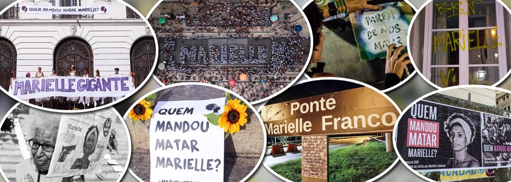 Manifestações no Brasil e no exterior cobram respostas do assassinato de Marielle (Foto: Fotos: Mídia NINJA) Manifestações no Brasil e no exterior cobram respostas do assassinato de Marielle