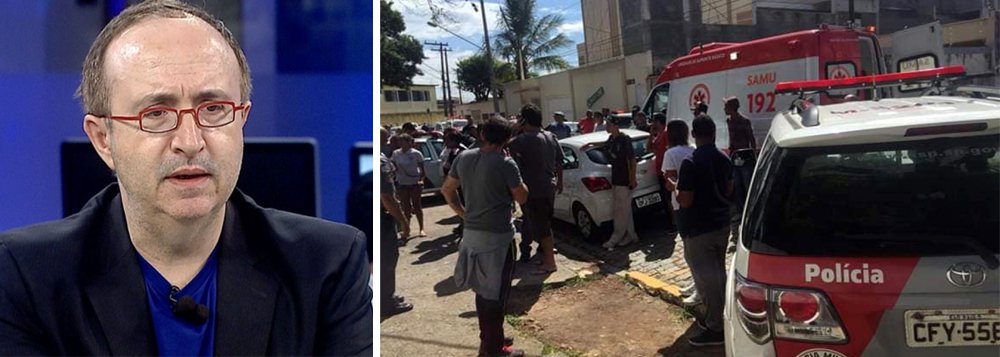 Reinaldo aponta responsabilidade política de Bolsonaro pelos mortes de Suzano Reinaldo aponta responsabilidade política de Bolsonaro pelos mortes de Suzano