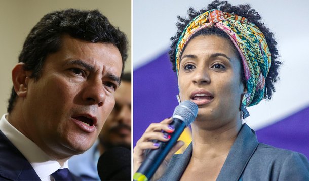 Moro diz ter 'a impressão' de que existem mandantes no caso Marielle (Foto: Antonio Cruz/ Agência Brasil | Mídia NINJA) Moro diz ter 'a impressão' de que existem mandantes no caso Marielle