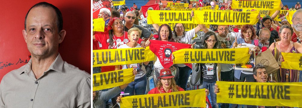 Altman: campanha Lula Livre é a síntese da luta democrática no Brasil Altman: campanha Lula Livre é a síntese da luta democrática no Brasil