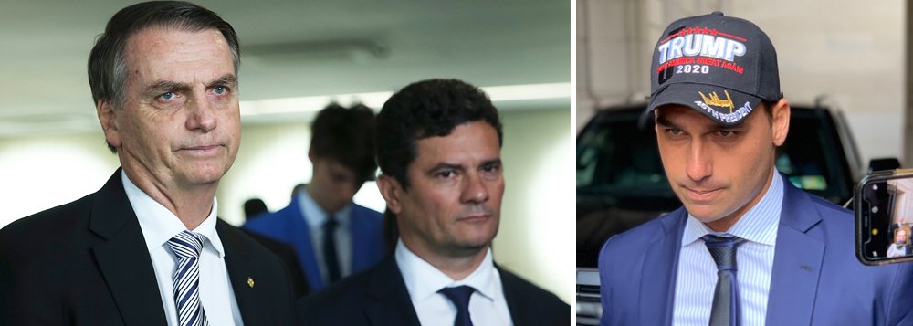 Bolsonaro e Moro vão à CIA, agência de espionagem dos EUA, em agenda que era mantida em sigilo www.brasil247.com - Bolsonaro e Moro vão à CIA, agência de espionagem dos EUA, em agenda que era mantida em sigilo