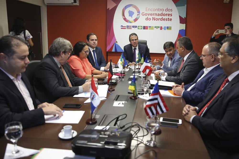 Governadores do Nordeste pautam as políticas corretas para o País, mantêm vanguarda e servem de contraponto a Bolsonaro (Foto: Antonio Cruz/ Agência Brasil) Governadores do Nordeste pautam as políticas corretas para o País, mantêm vanguarda e servem de contraponto a Bolsonaro
