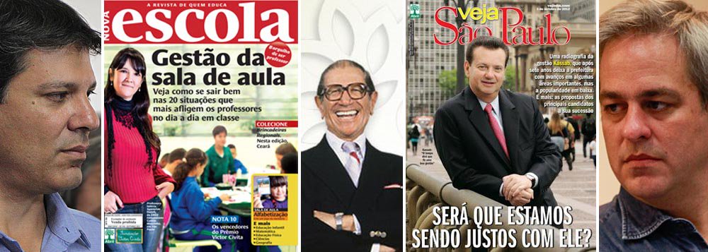 Haddad tocou na ferida e comprou guerra com Abril www.brasil247.com - Haddad tocou na ferida e comprou guerra com Abril