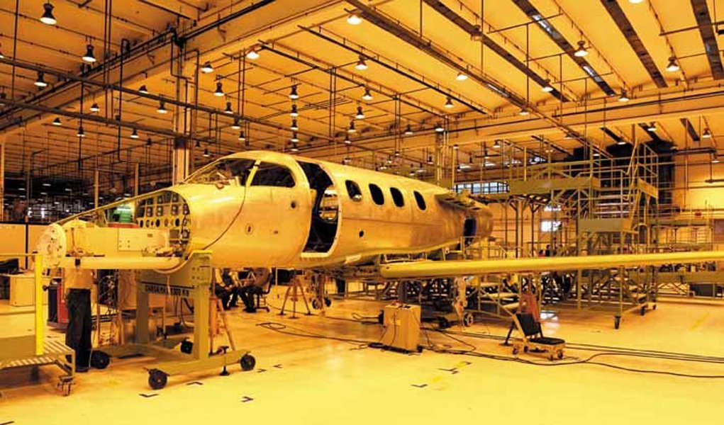 Embraer: divisão de defesa puxará crescimento em 2012 (Foto: Divulgação) Embraer: divisão de defesa puxará crescimento em 2012