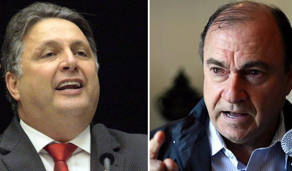 Garotinho e Maia, unidos contra a reeleição de Paes (Foto: Divulgação) Garotinho e Maia, unidos contra a reeleição de Paes