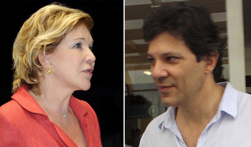 Pelo apoio de Marta, Haddad nega Kassab (Foto: Divulgação) Pelo apoio de Marta, Haddad nega Kassab
