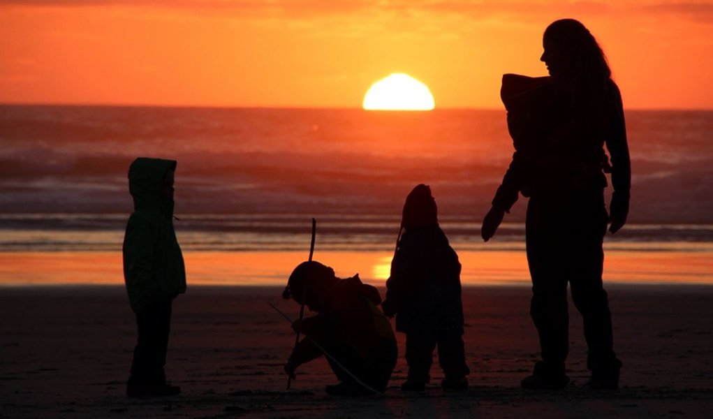 Família roda o mundo em busca de aventura (Foto: Divulgação) Família roda o mundo em busca de aventura