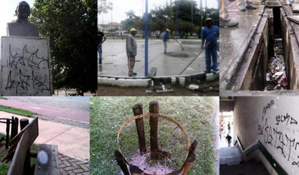 Salvador violentada (Foto: Divulgação) Salvador violentada