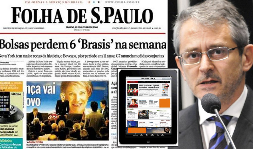 Folha publica editorial equilibrado sobre o mensalão (Foto: Divulgação) Folha publica editorial equilibrado sobre o mensalão