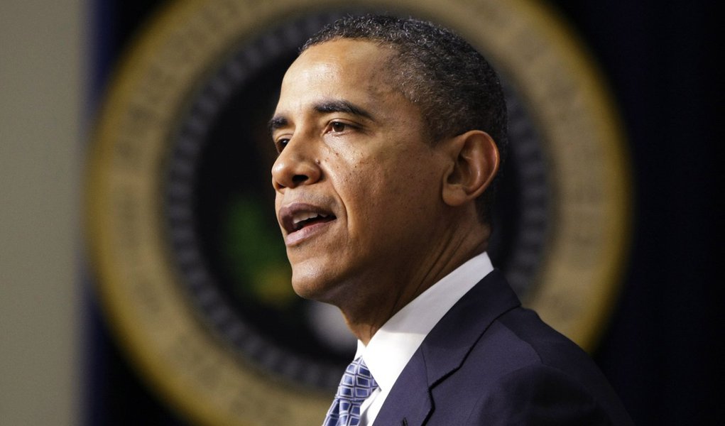 Obama elogia Merkel por ajudar Grécia (Foto: Jason Reed/REUTERS) Obama elogia Merkel por ajudar Grécia