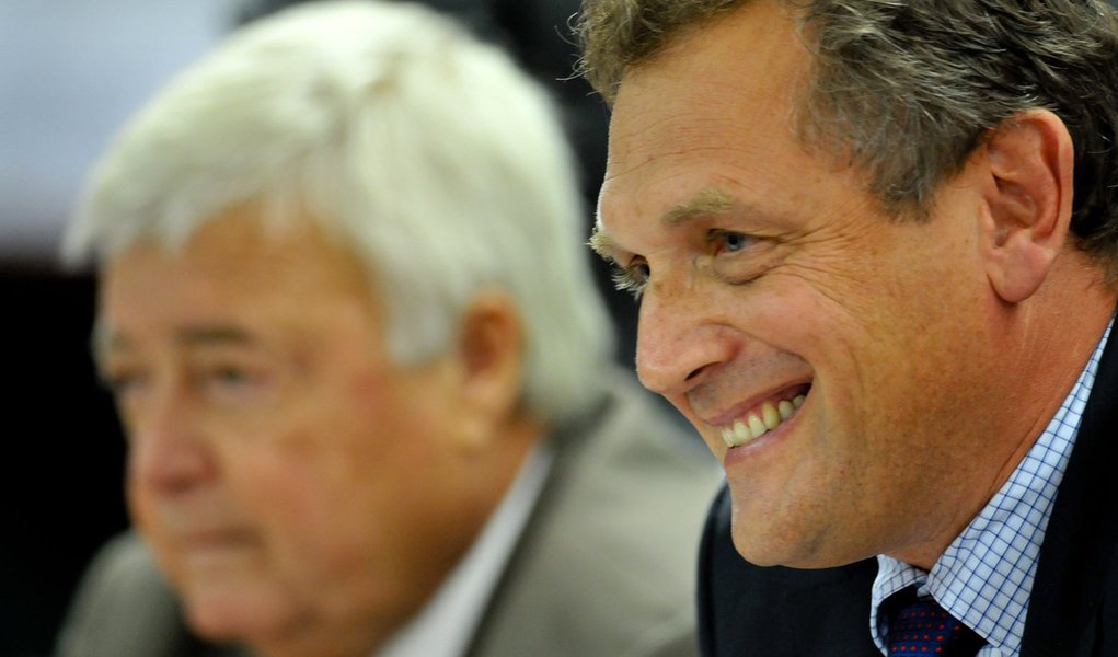 Valcke mostra confiança na aprovação da Lei da Copa (Foto: PEDRO LADEIRA/AGÊNCIA ESTADO) Valcke mostra confiança na aprovação da Lei da Copa