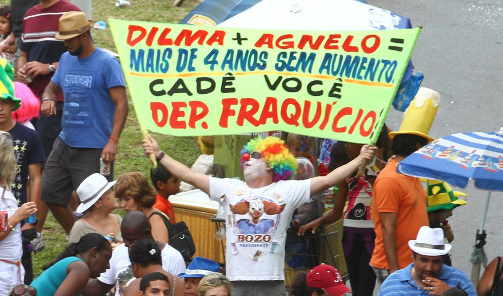Pacotão não poupa críticas a políticos e à imprensa (Foto: Leonardo Arruda/247) Pacotão não poupa críticas a políticos e à imprensa