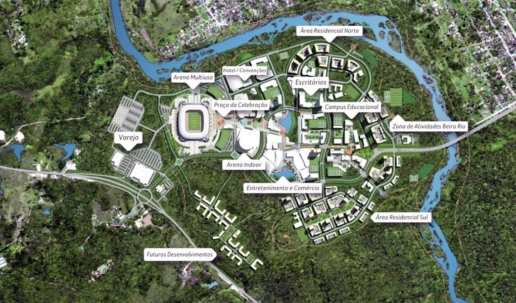 Cidade da Copa poderá ter Campus da Universidade de Pernambuco (Foto: Divulgação) Cidade da Copa poderá ter Campus da Universidade de Pernambuco