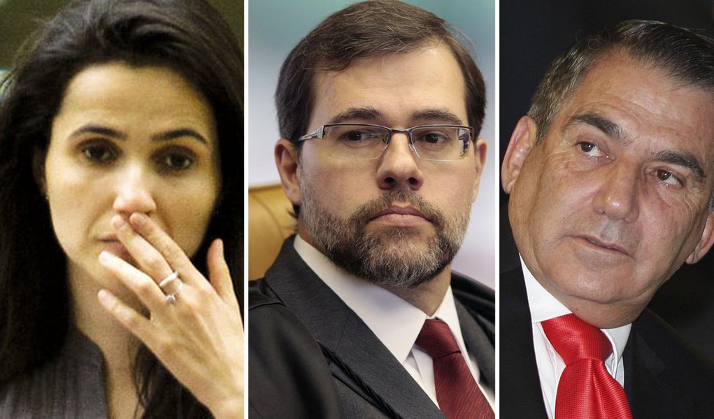 Vídeos da advogada-bomba já no ministério da Justiça (Foto: Divulgação) Vídeos da advogada-bomba já no ministério da Justiça