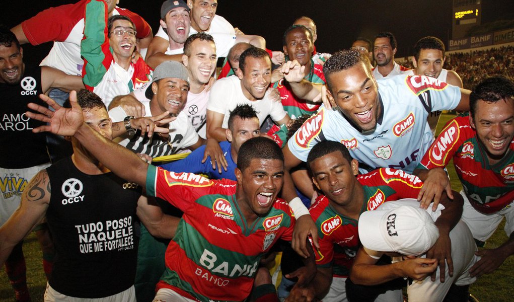 Portuguesa é campeã da Série B do Brasileirão (Foto: ALE VIANNA/Agência Estado) Portuguesa é campeã da Série B do Brasileirão